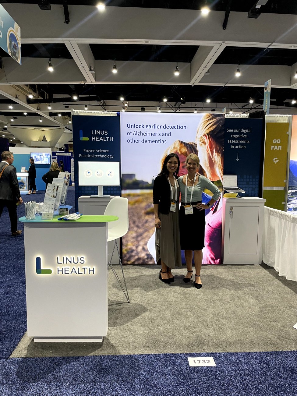 Linus Health's Booth at ACP IMM 2023