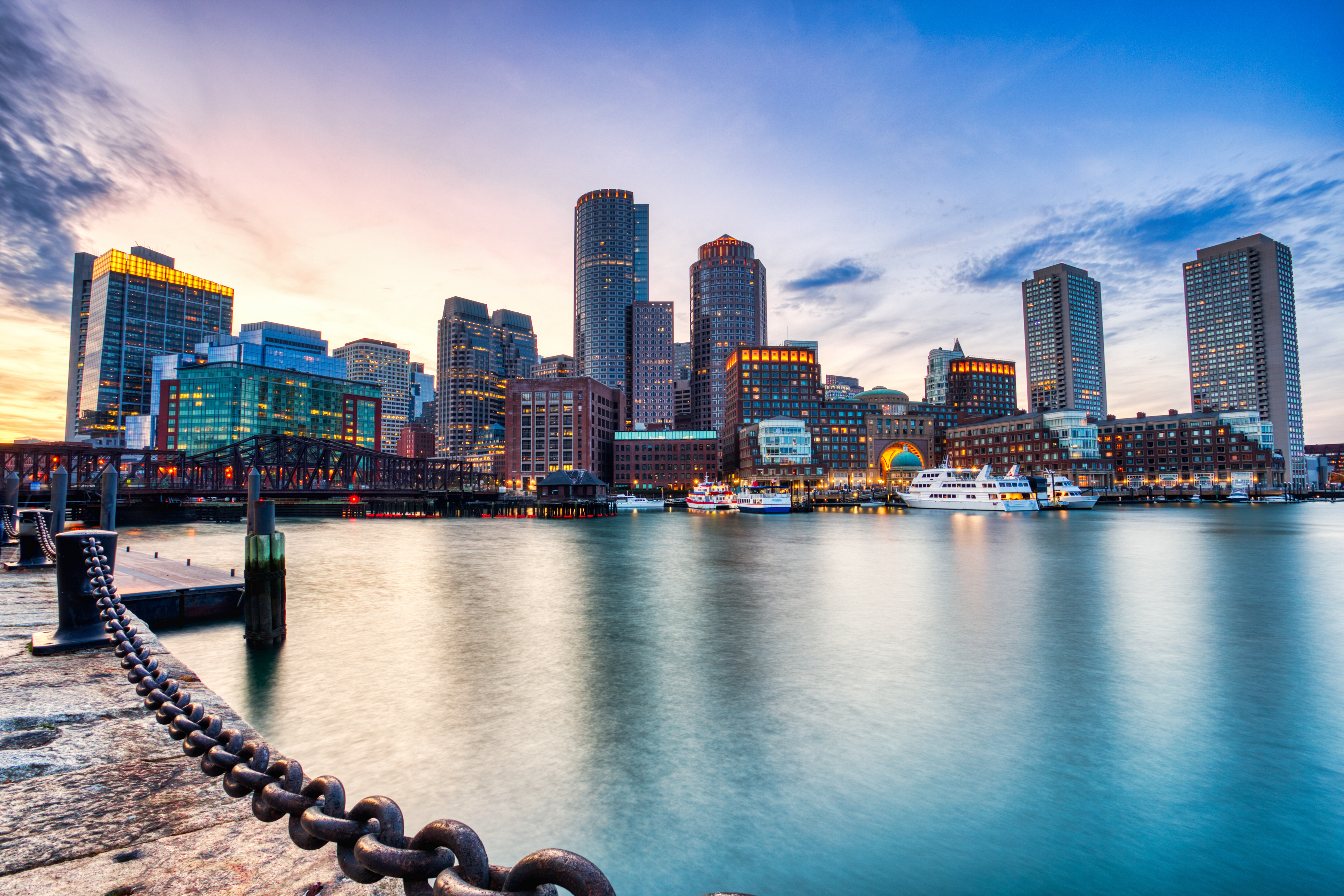 Boston Massachusetts Financial District